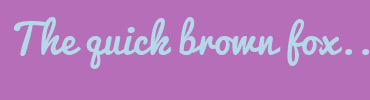 Image with Font Color B4D8E7 and Background Color B76EB8